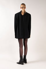 AKIRA - Black Leather Ankle Boots