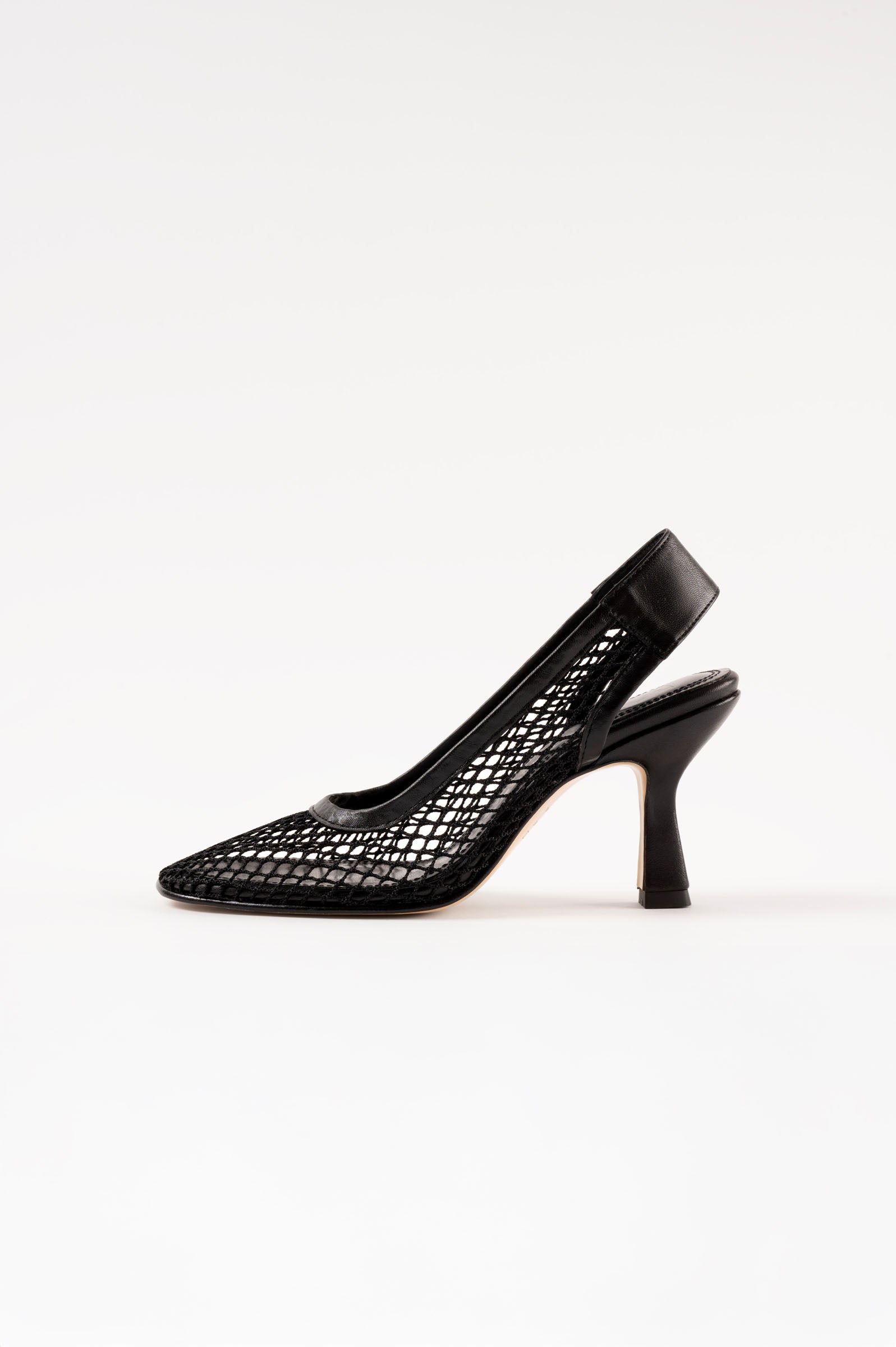 BEATRIZ - Black Resille Pumps