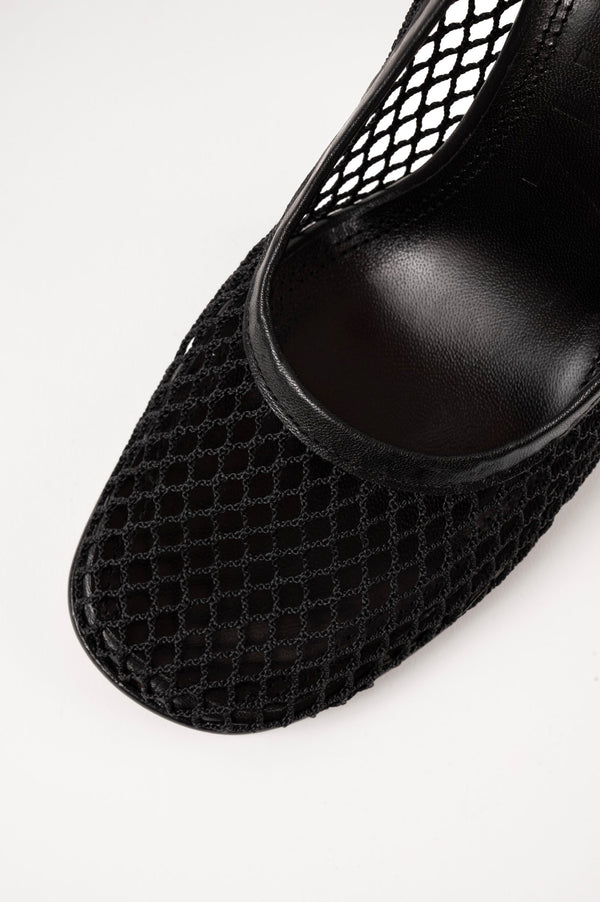 BEATRIZ - Black Resille Pumps
