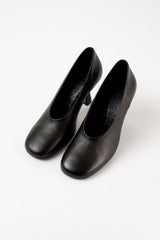BERLIN - Black Leather Pumps