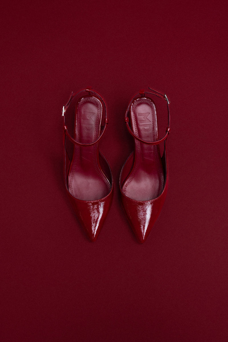 CAMELIA - Red Patent Leather Pumps