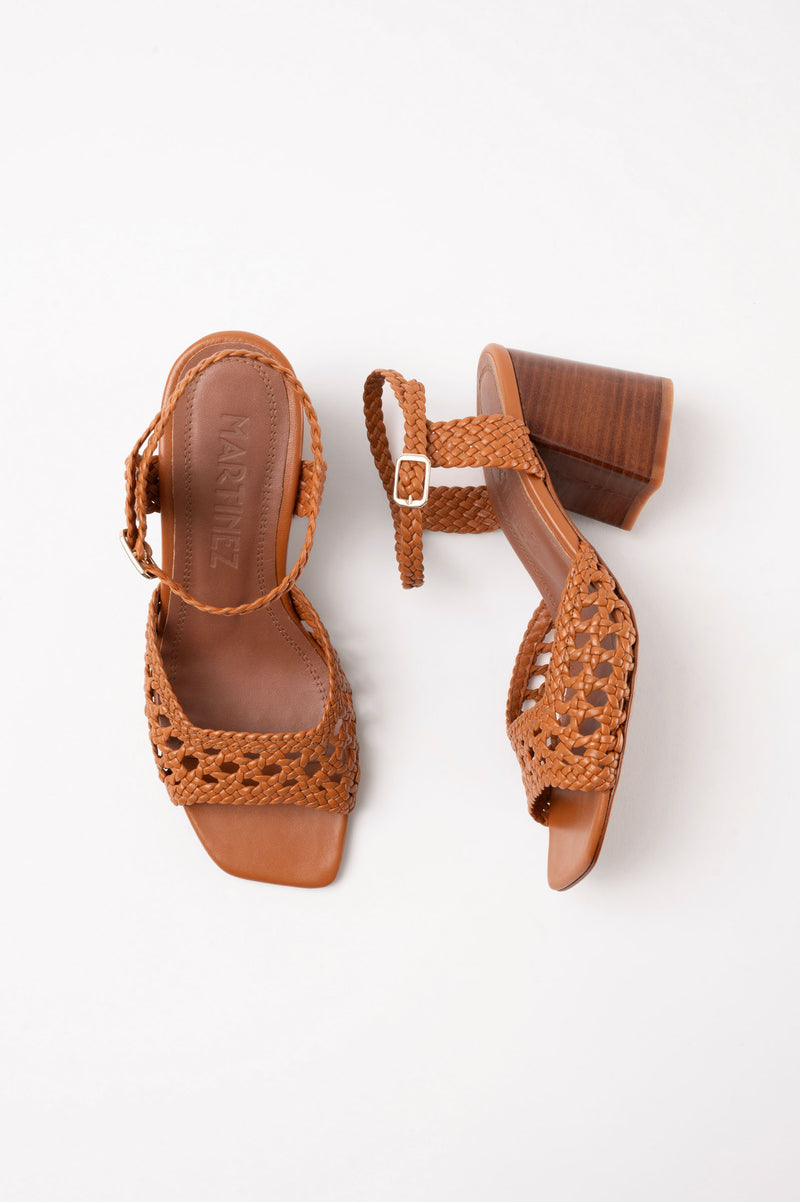 CAPRI - Cuero Woven Leather Sandals