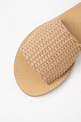 CESTA - Light Brown Leather Sandals