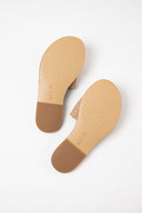 CESTA - Light Brown Leather Sandals