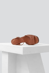 CHEYENNE - Tierra Woven Leather Platform Sandals