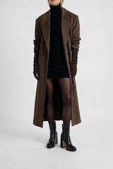 CHUECA - Black Leather Platform Boots