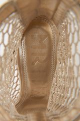 FIRA - Gold Mesh Boots