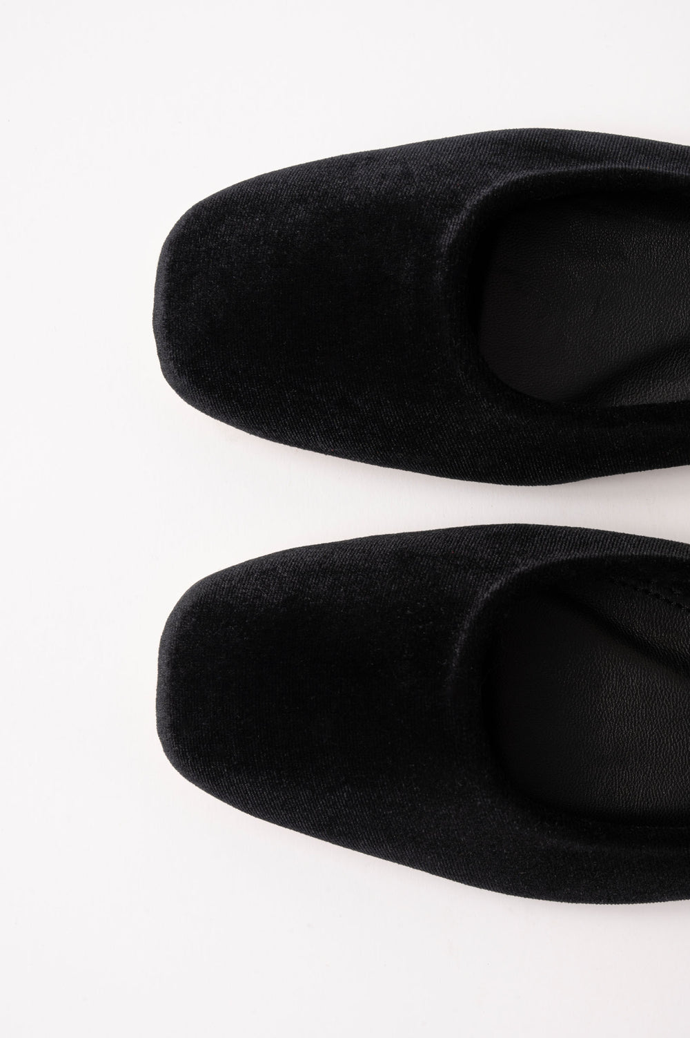 Mocassins à Talons Bloc Martinez Valero - Gris Bout Carré Noir - Taille 8.5 Neuve
