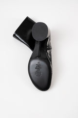 FLAVIA - Black Patent Leather Ankle Boots