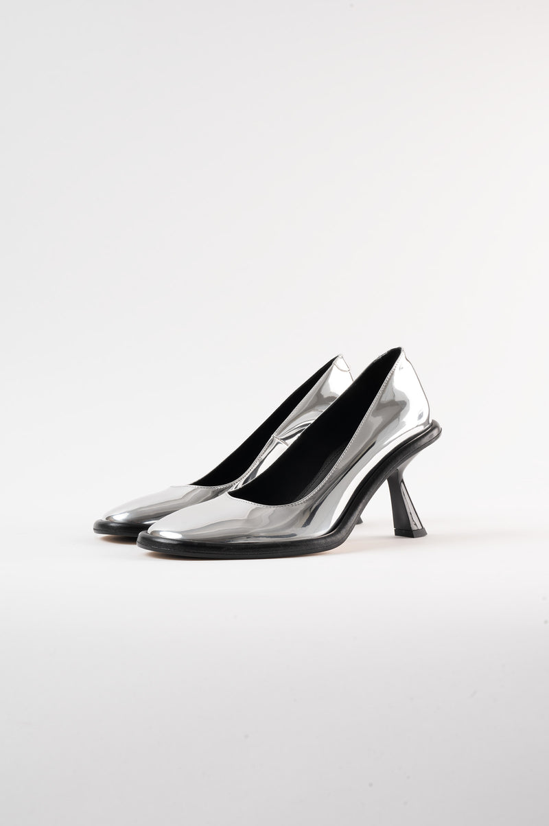 GIGI - Silver Mirror Pumps