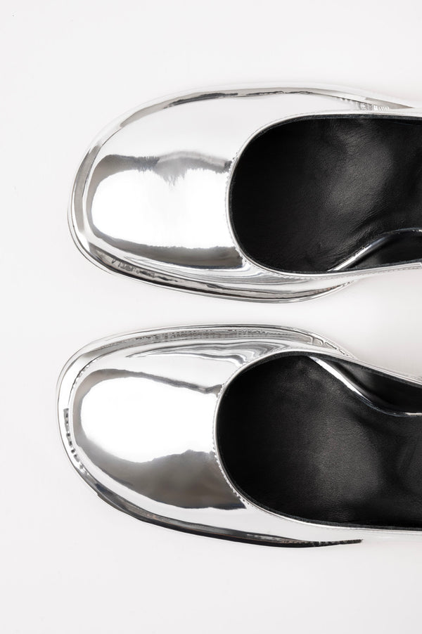 GIGI - Silver Mirror Pumps