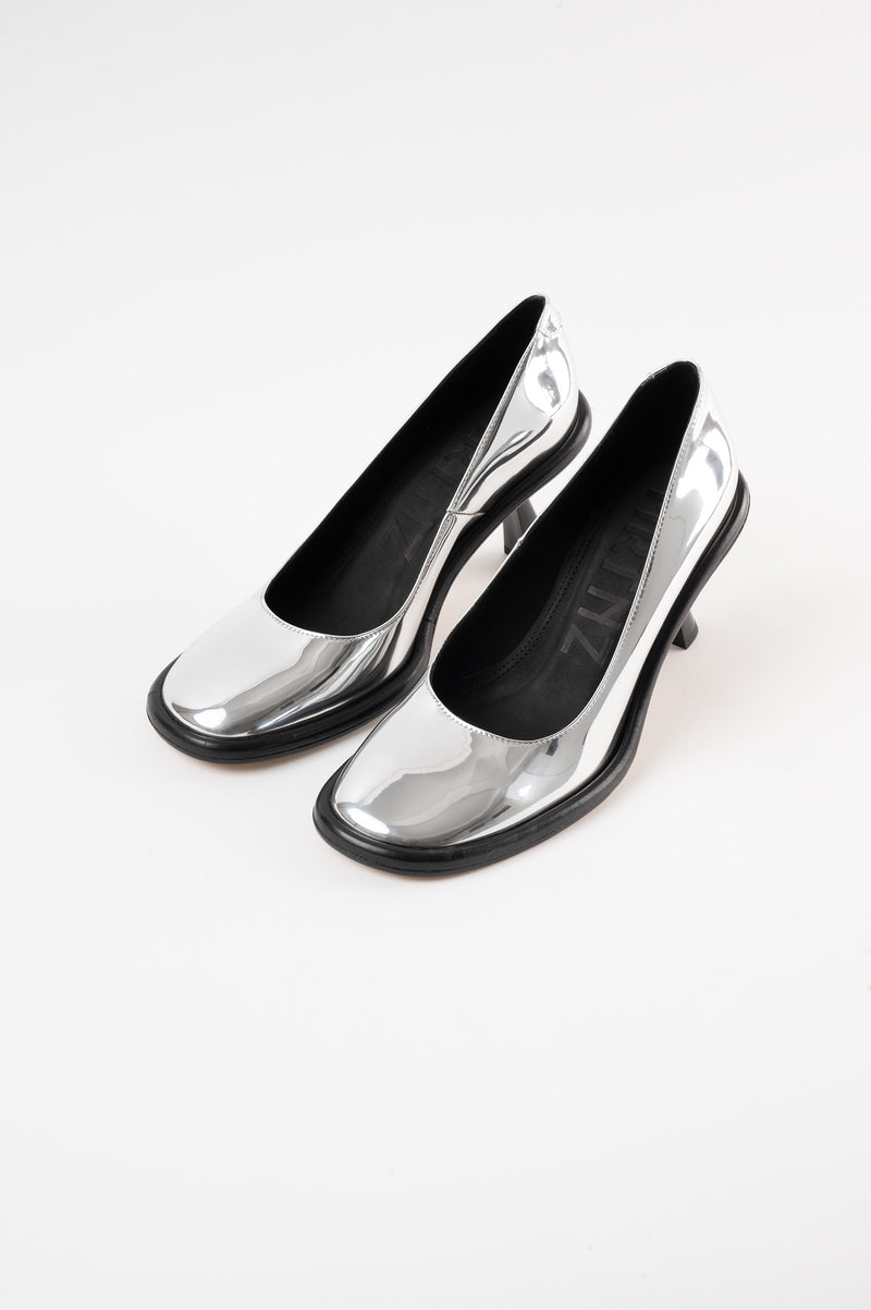 GIGI - Silver Mirror Pumps