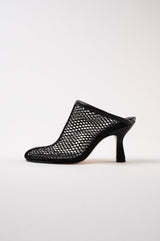 GIULIA - Black Resille Pumps