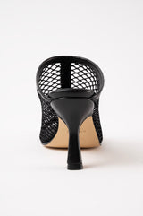 GIULIA - Black Resille Pumps