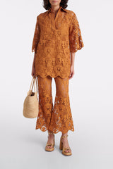 GRACIA - Gold Leather and Raffia Platform Sandals