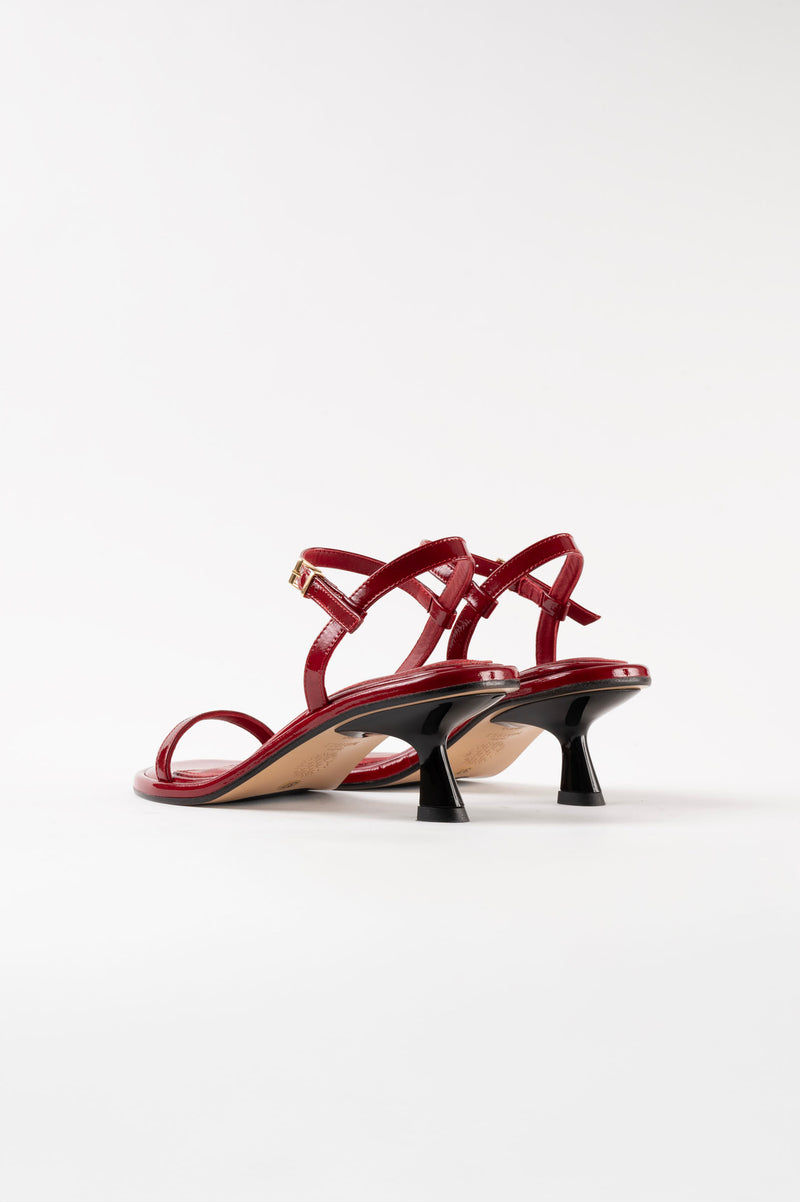 IVONE - Red Patent Leather Sandals