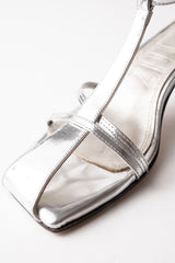 KRIXIA - Silver Leather Sandals