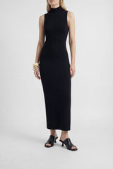 MARIZA - Black Leather Sandals