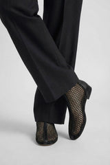 MAXIMA - Black Mesh Boots