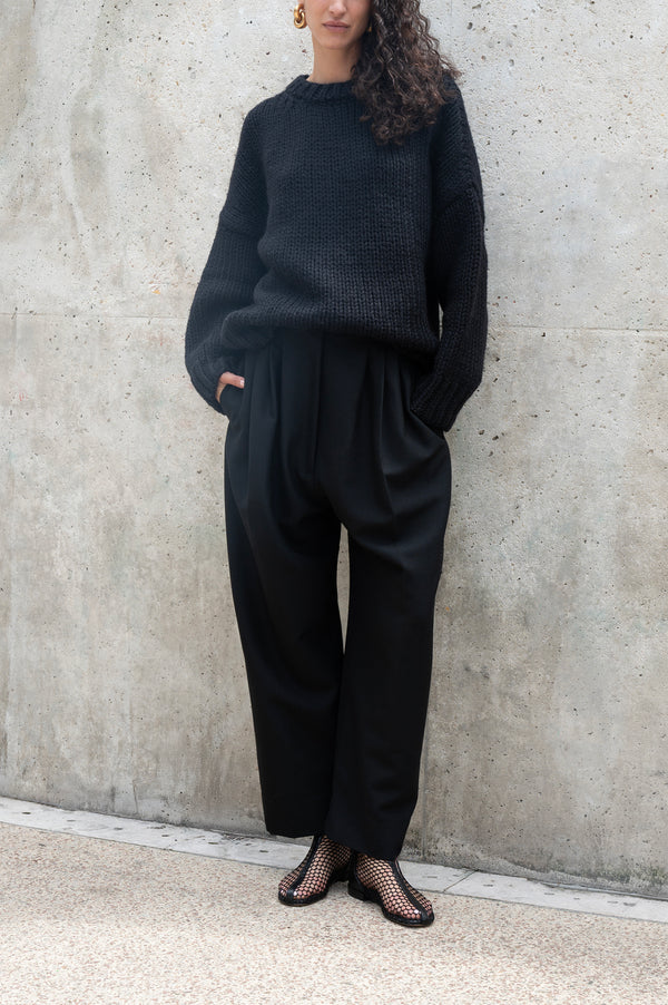 MAXIMA - Black Mesh Boots