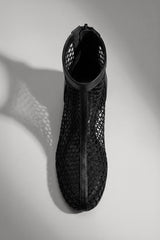 MAXIMA - Black Mesh Boots