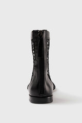 MAXIMA - Black Mesh Boots
