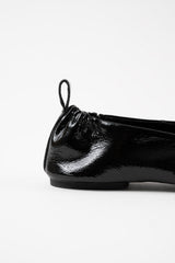 MINA - Black Patent Leather Ballerina