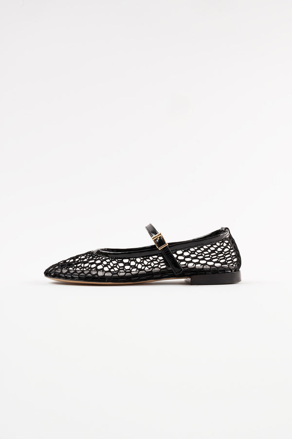 MINIMA - Black Mesh Ballerina