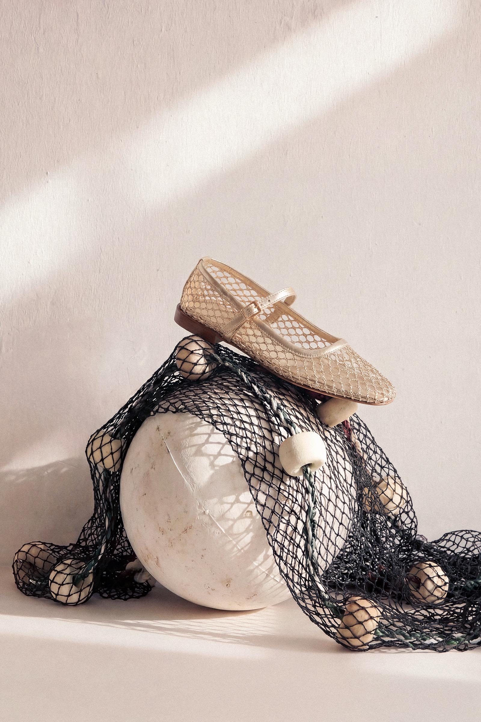 MINIMA - Gold Mesh Ballerina