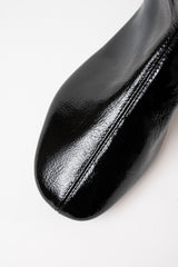 MOLLI - Black Patent Leather Ankle Boots