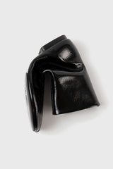 MOLLI - Black Patent Leather Ankle Boots