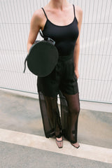 NOVA BALLES - Black Mesh Pumps