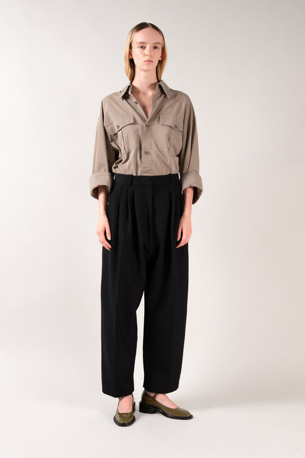 PENELOPE - Dark Green Patent Leather Babies