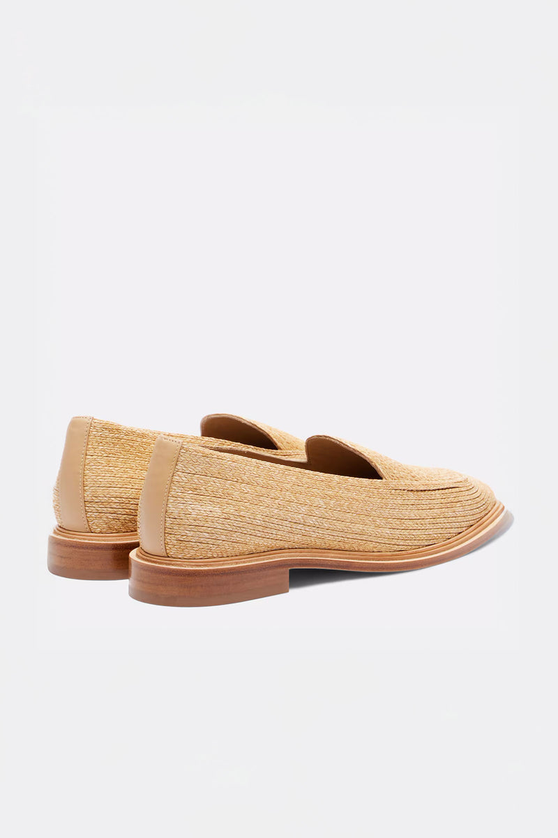 RIO - Natural Raffia Loafer