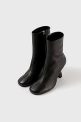 Talin black leather ankle boots - Souliers Martinez