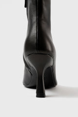 Talin black leather ankle boots - Souliers Martinez