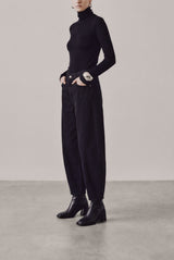 Teruel black leather ankle boots worn - Souliers Martinez