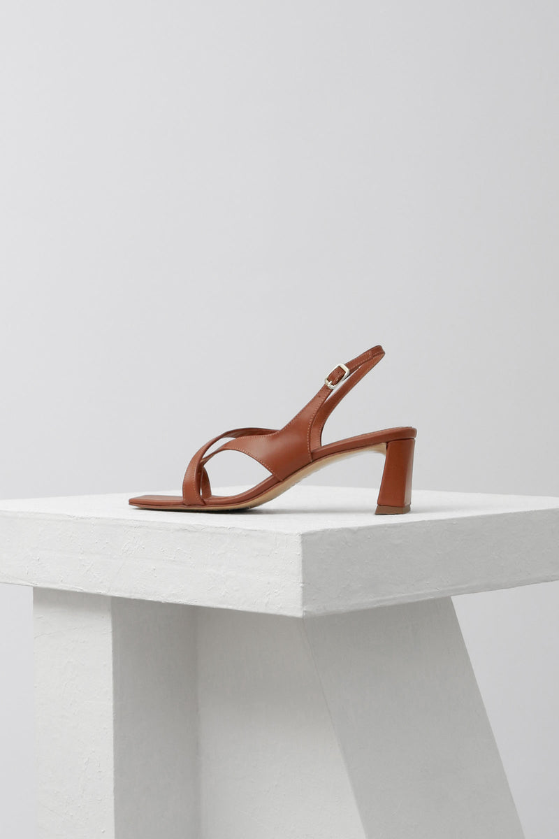 ARCOS - Tan Leather Sandals